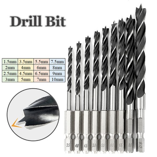 Wood drill bit set - drill,