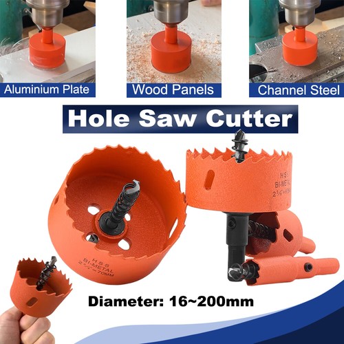 200mm hole saw cutter - 16, to
