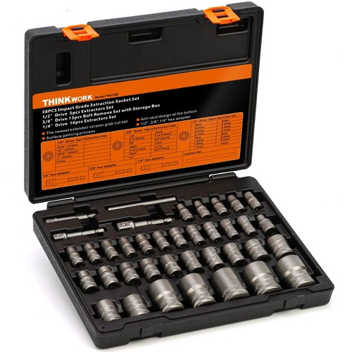 Pcs bolt extractor kit - 38,